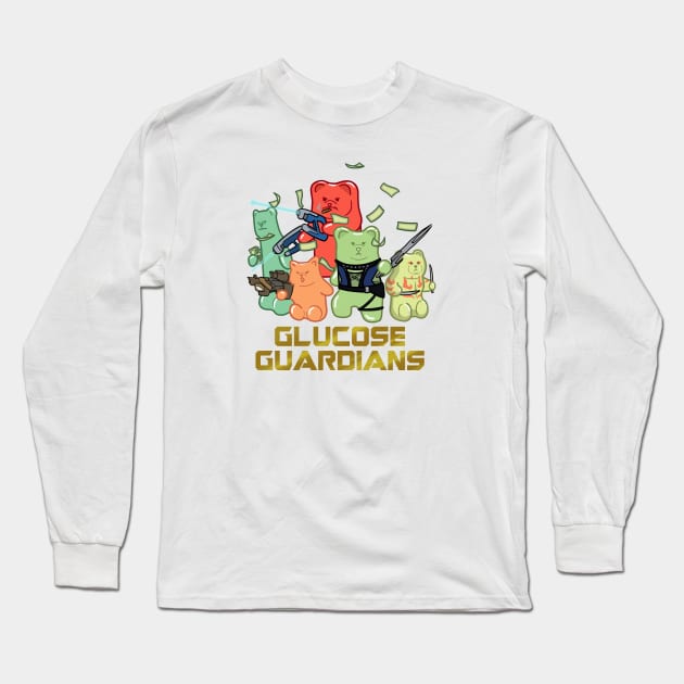 Gummy bear guardians Long Sleeve T-Shirt by ballooonfish